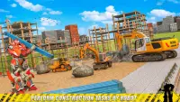 Construction & Demolish Robot: Robot Games Screen Shot 1