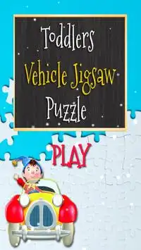 Vehicles for Kids - Jigsaw Puzzle Games Screen Shot 0