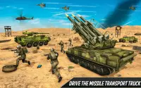 陸軍トラックシミュレーター-トラックゲーム Screen Shot 1