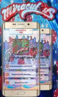 🎹 LadyBug "Miraculous" Piano music Game Screen Shot 0