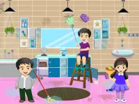 Pretend Play Hotel Cleaning: Doll House Fun Screen Shot 5