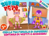 Super Papà - Supereroi Giochi per bambini Screen Shot 11