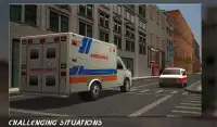 救急車のドライバーの3Dシミュレータ Screen Shot 18