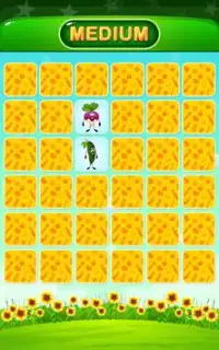 Vegetable Memory Match Game Screen Shot 5