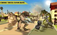 Angry Gorilla Rampage 2018: City Attack 3D Screen Shot 5
