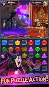 Hotel Transylvania: Monsters! Puzzle Action Game Screen Shot 0