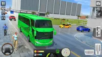 Coach Bus Driving Sim Games Screen Shot 1