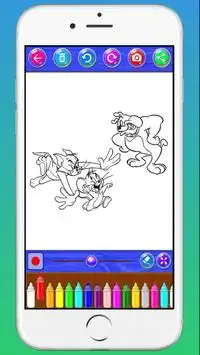 Tom & Jerry Coloring Books Screen Shot 3