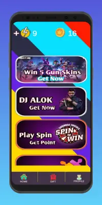 Fire Diamonds 💎 Daily Free Spin Free F Fire Game Screen Shot 1