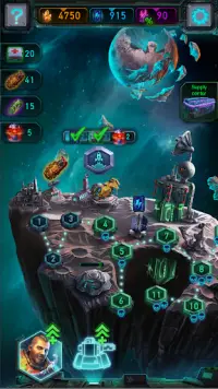 Star Miners (Hero-TD Sci-fi Game) Screen Shot 2