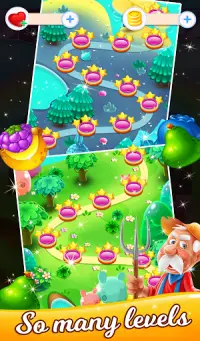 Pop Fruit Jelly Candy Match Three Game Free Screen Shot 11