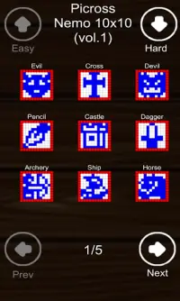 Picross Nemo Puzzle Screen Shot 0