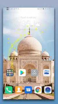 Taj Mahal Live Wallpaper Screen Shot 0