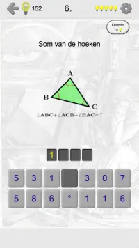 Geometrische vormen en Types van de driehoek: Quiz Screen Shot 1