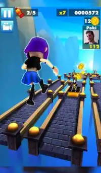 Subway multiplayer : rush endless surf 3D PLUS Screen Shot 11