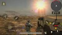 Army War Zone Shooting Sim Screen Shot 2