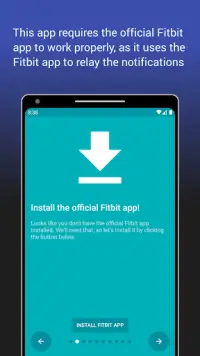 Fit Notifications (for Fitbit) Screen Shot 1