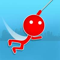 Stickman Hang on Tight -  Rope Hook Master