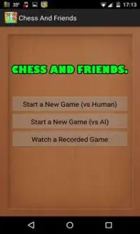 Chess and friends. Screen Shot 0