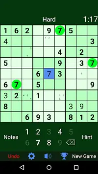 Sudoku Screen Shot 2