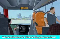 المياه العائمة: مدرب الحافلة واجب Screen Shot 8