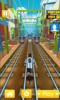 Messi Subway Hero Soccer Screen Shot 0