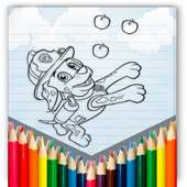 coloring paw patrol game