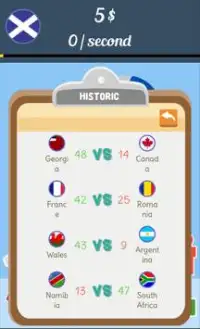 Rugby World Cup Clicker Screen Shot 17