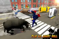 Multi Monster Bull Hero VS Super Villains Screen Shot 5