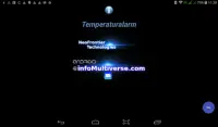 Temperatur-Alarm Screen Shot 8