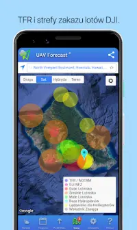UAV Forecast dla dronów Screen Shot 4