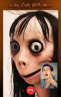 Momo Challenge : Horror Video Call Simulation Momo Screen Shot 2