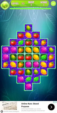 Fruits Match 2021 – Sliding Puzzle Screen Shot 0