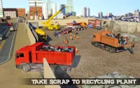 Cũ Ô tô Máy nghiền Cần cẩu & Dump Xe tải Lái xe 3D Screen Shot 11