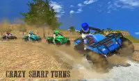 ATVバイクレーシングゲーム Screen Shot 5