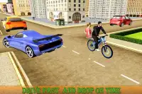 BMX bisiklet taksi sürüş sim 2018 Screen Shot 8