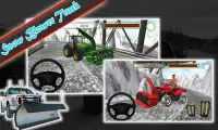 Winter-Schneefräse Truck Sim Screen Shot 1