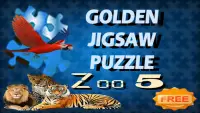 ZOO 5 GOLDEN JIGSAW PUZZLE (FREE) Screen Shot 0