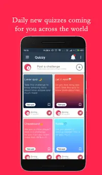 Quizzy: Top Personal Quiz app Screen Shot 0