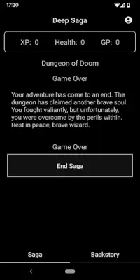 Deep Saga: AI Text RPG Screen Shot 7