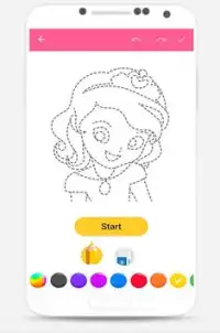 how to draw disney princesses Screen Shot 6
