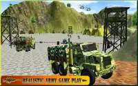 Real Drive Army Check Post Truck Transporter Screen Shot 6