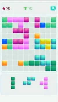 Blocks Easy Puzzle Screen Shot 1