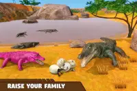 Crocodile Family Simulator Games 2021 Screen Shot 11