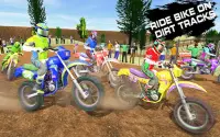 wyścigi dirt track 2019: mistrzostwa moto racer Screen Shot 3