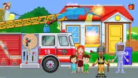 My Town : Fire station Rescue Screen Shot 5