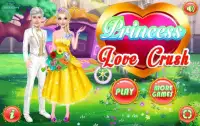 Dress up games for girls - Princess Love Crush Screen Shot 0