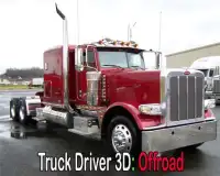Truck Driver 3D: Offroad Screen Shot 1
