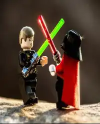 LEGO Star War Jedi Knight Games Screen Shot 1
