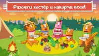 Домашние Коты Пикник: Веселые Игры для Детей 5 лет Screen Shot 0